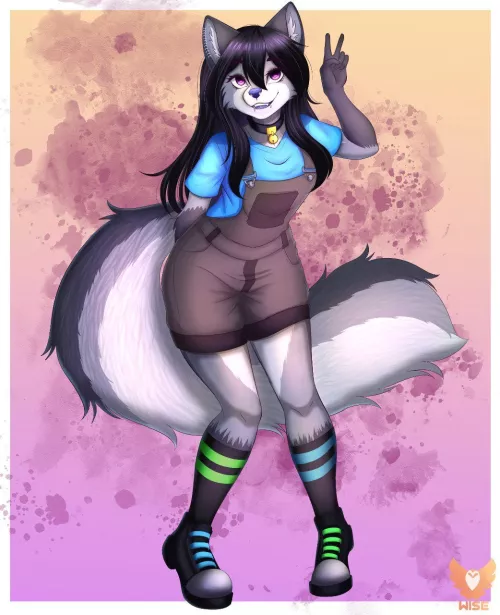 🌷🤍lovely Commission completed🤍🌷 (art by me @Wisepalace 🪶⭐)