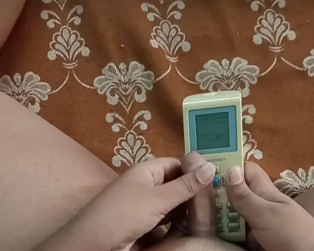 My 4 inch cock compared to a remote. Would you suck?