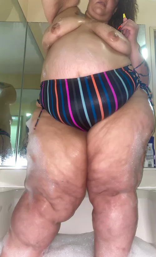 oops I think I forgot my bikini top😉