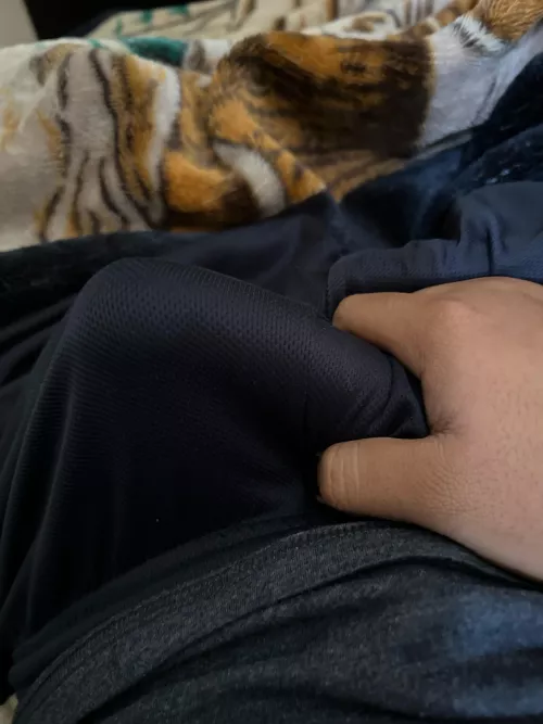 We have to be quiet. My dads in the next room!