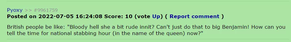 Bri'ish innit