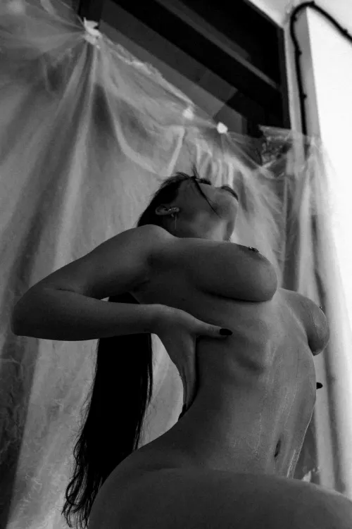 I just woke up and want to show you my breasts