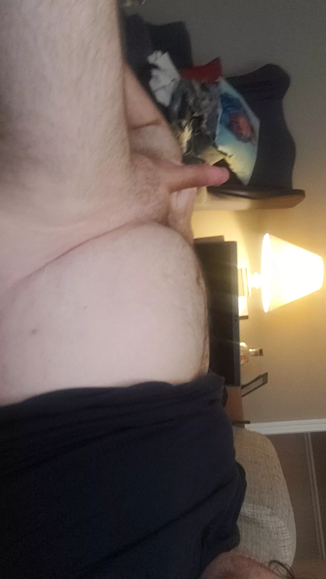 lounging around
