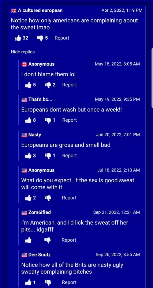 Not ph but a cultured European has something to say