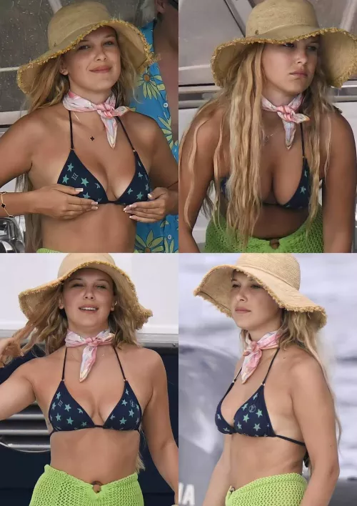 Some more Millie Bobby Brown because I can't get enough of her sexy body