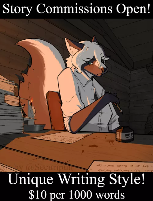 Story Commissions Open! [Art by Securipun]