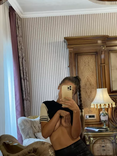 Would you kiss my tummy if I asked nicely?