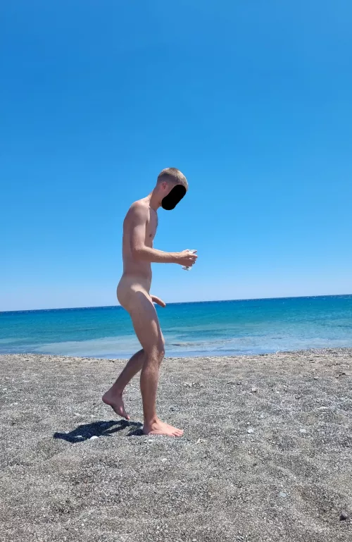 Another picture of my nude beach vacation