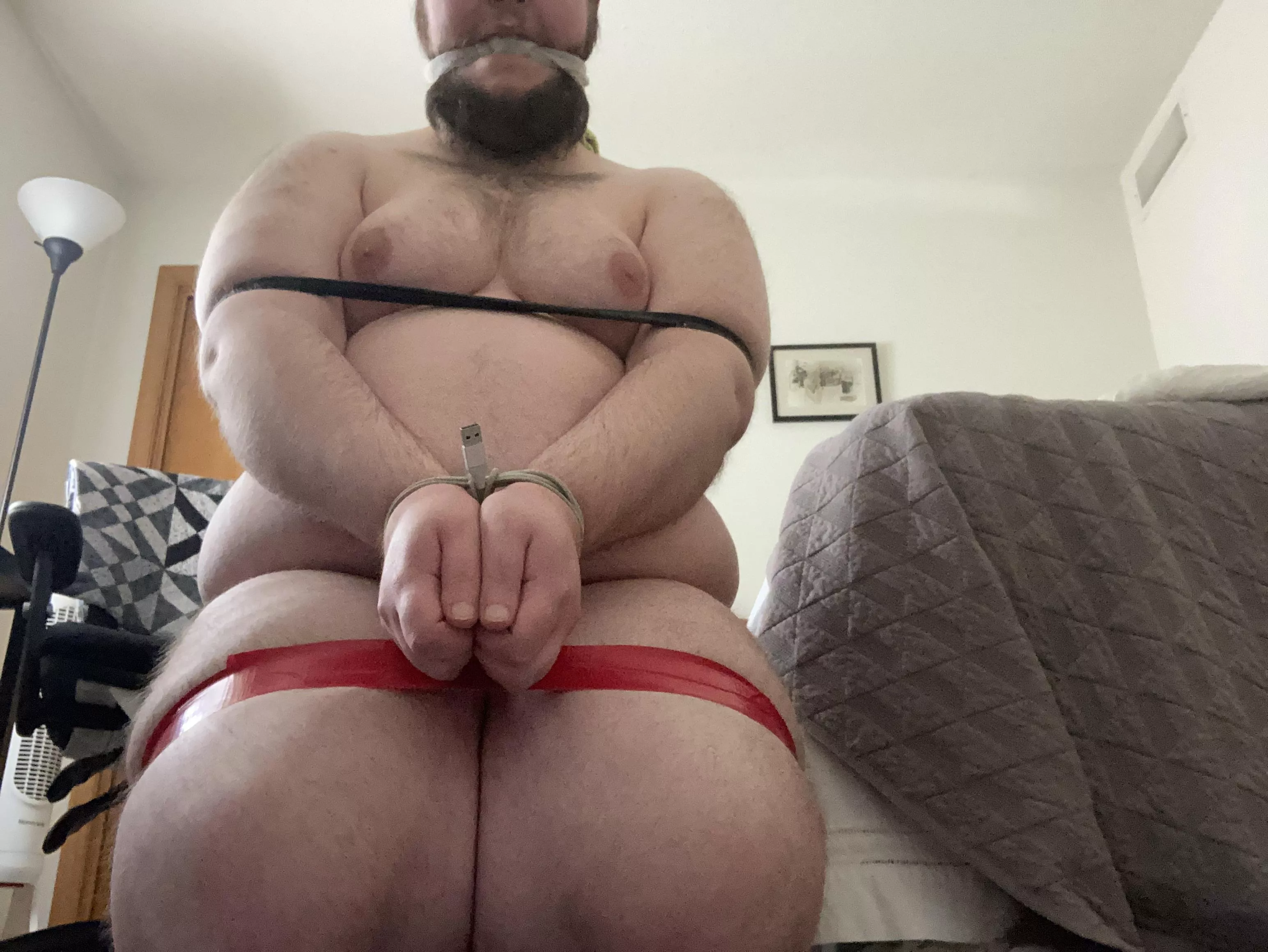 Bound and gagged