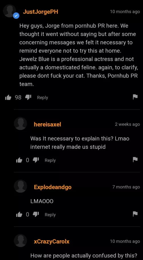 Do not try this at home