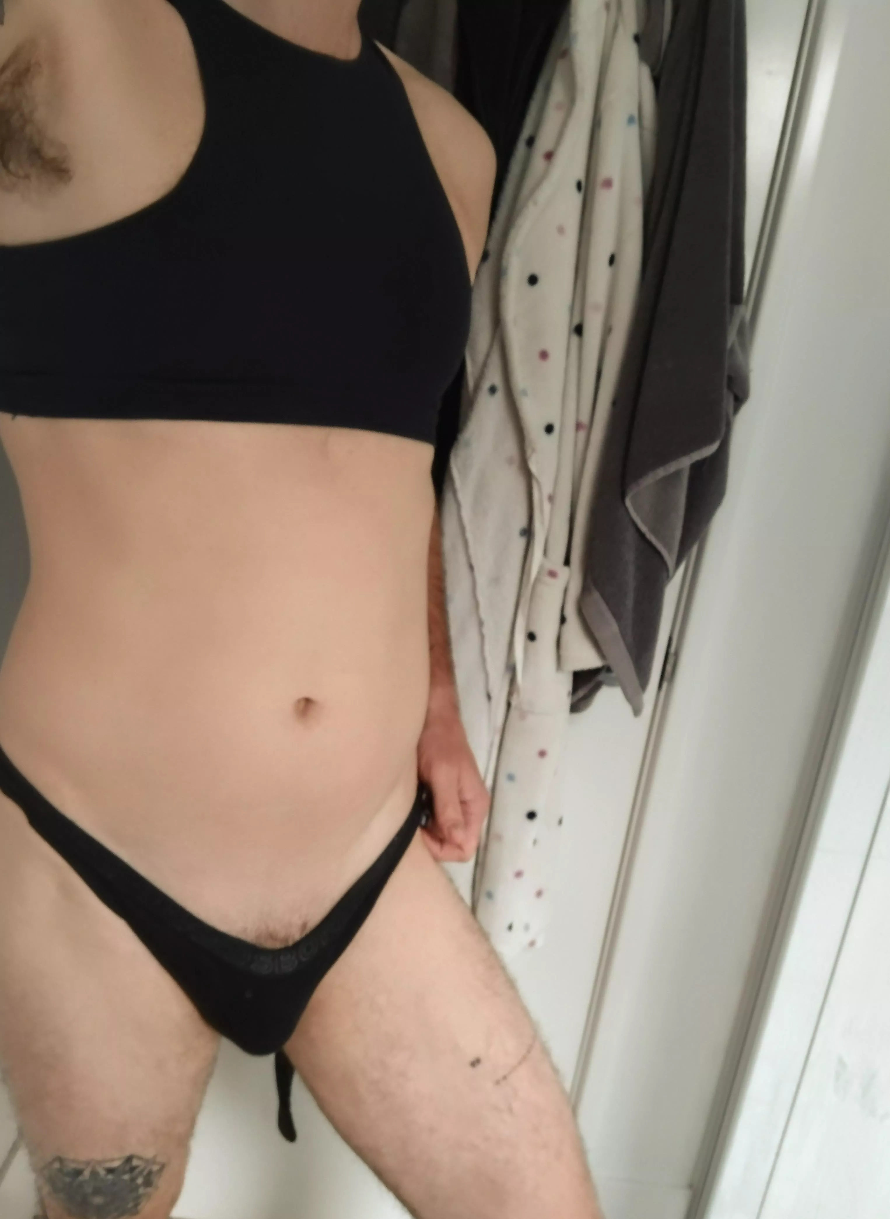 Does anyone else get turned on by cleaning in panties