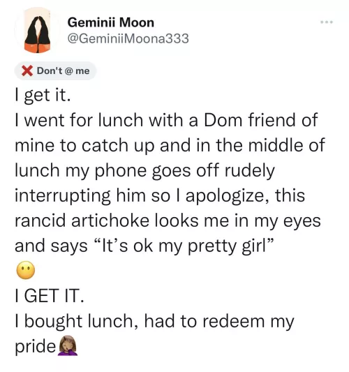 Holy Gentle Domination 😳 Begeezus I get it now!