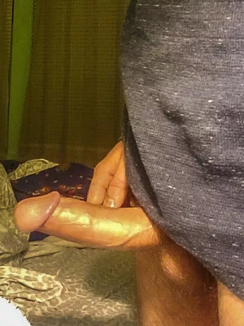 I'm here to stretch you out as I flood your guts.