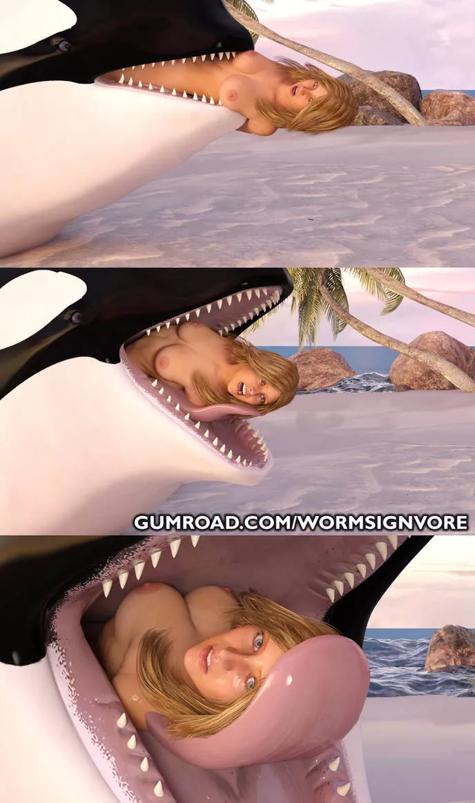 {Image} Orca Eats Lifeguard Test Images 10/17 (?/Orca)(F/Human)(Soft)(Oral)(unwilling)(nsfw)(OC: WormsignVore Animations) {Image} Orca Eats Lifeguard Test Images 10/17 (?/Orca)(F/Human)(Soft)(Oral)(unwilling)(nsfw)(OC: WormsignVore Animations)