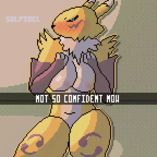 Renamon Snapchat part 2. Twitter:Solpixel