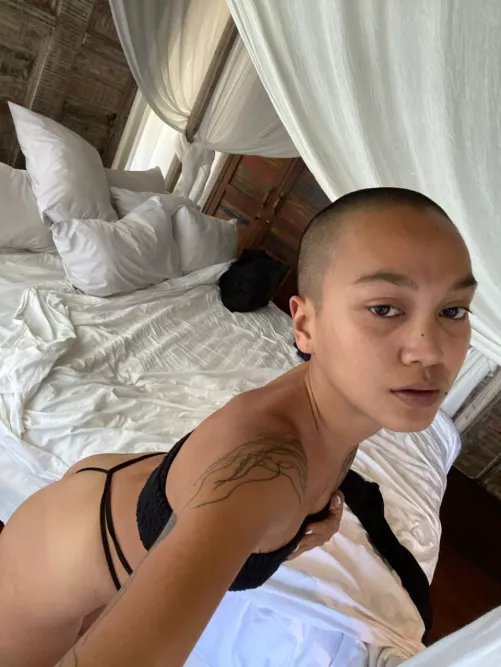 Waiting for you to decide what to do with this sweet hole