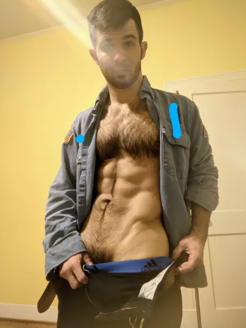 Who wants a Man in Uniform, or out of? 😏