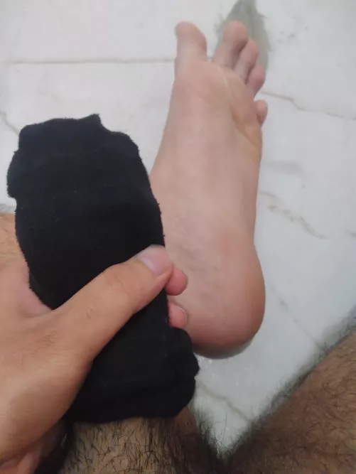 Who wants my cum sock?