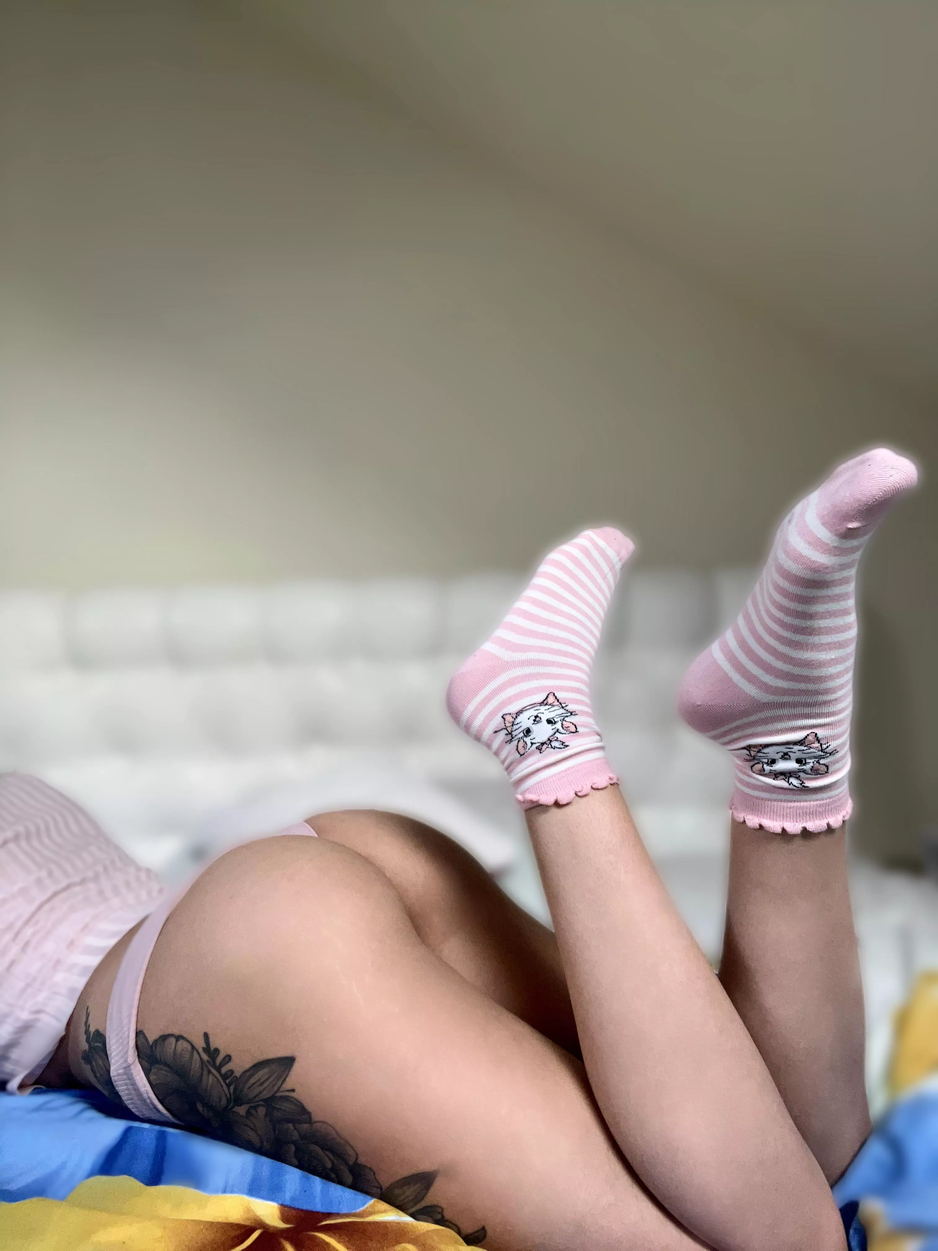 Felt really cute in these socks
