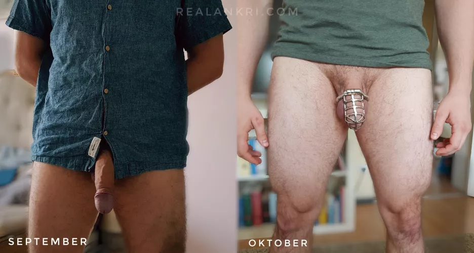 I love this comparison of the state of my man's dick ;) 🔐💕