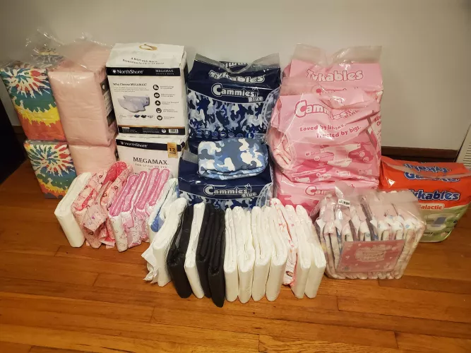 I never thought I'd post a stash pic, or even have a stash.