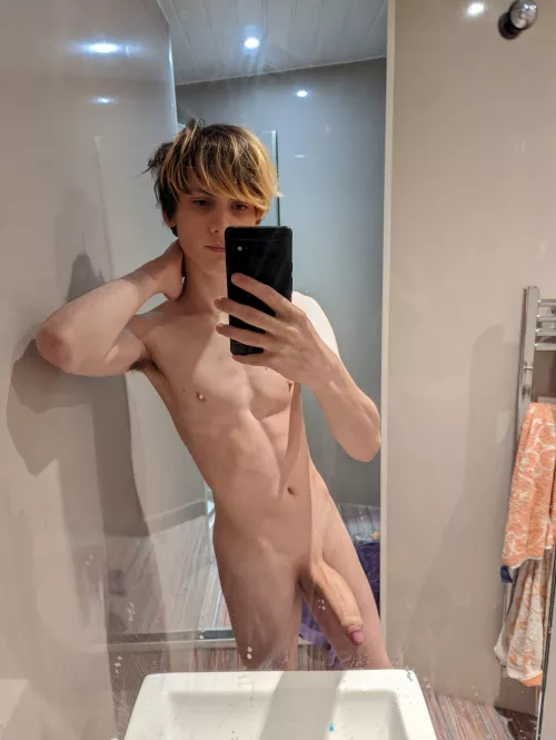 just about to get in the shower... will you come with me?