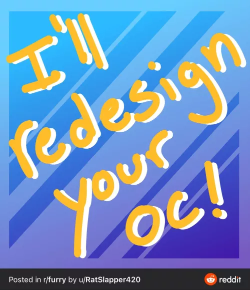 Lemme redesign your oc for practice!