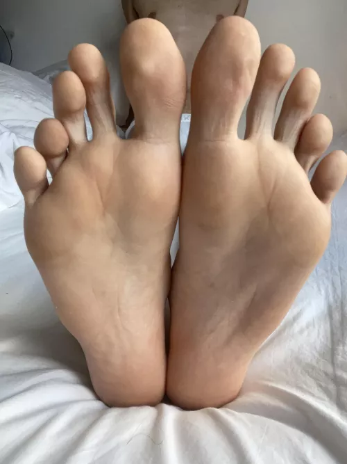 Like this view? Lick my soles for me 👅