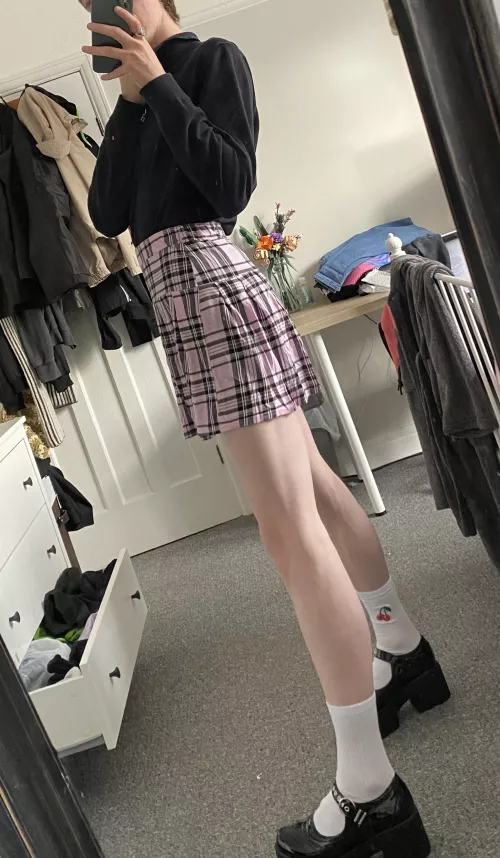 long legs and cherry socks 🍒