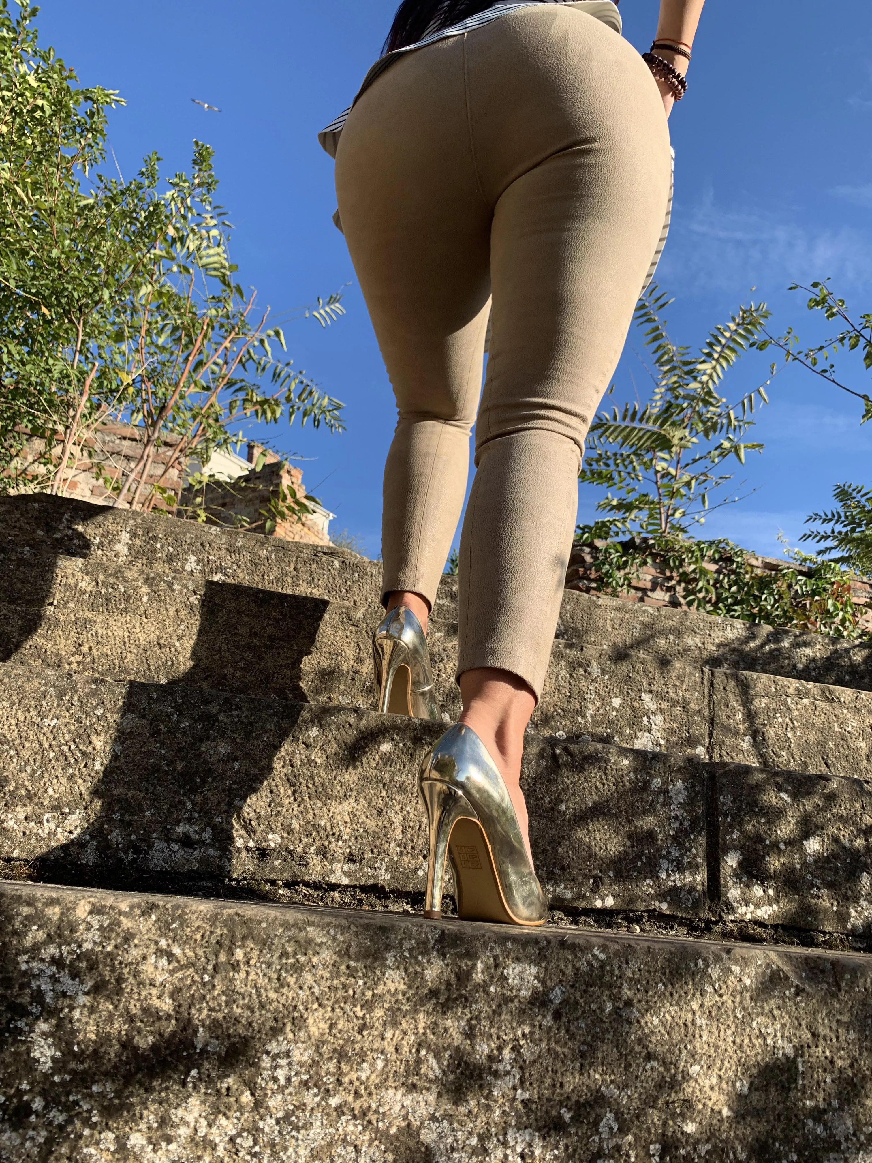 My golden pumps