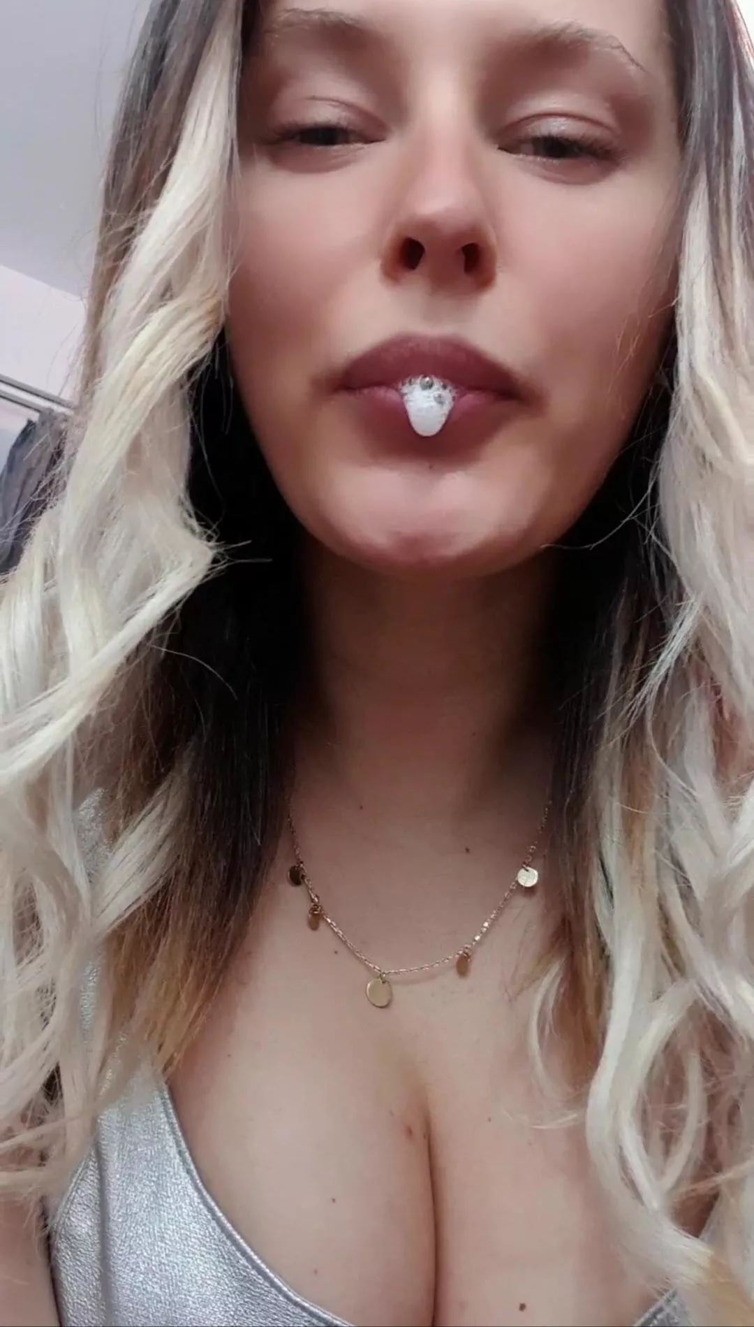 open your mouth then swallow every single drop