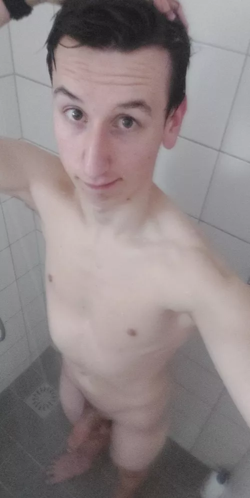 sadly had no one to shower with