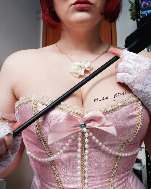 this corset makes me feel like a princess, truly hehe