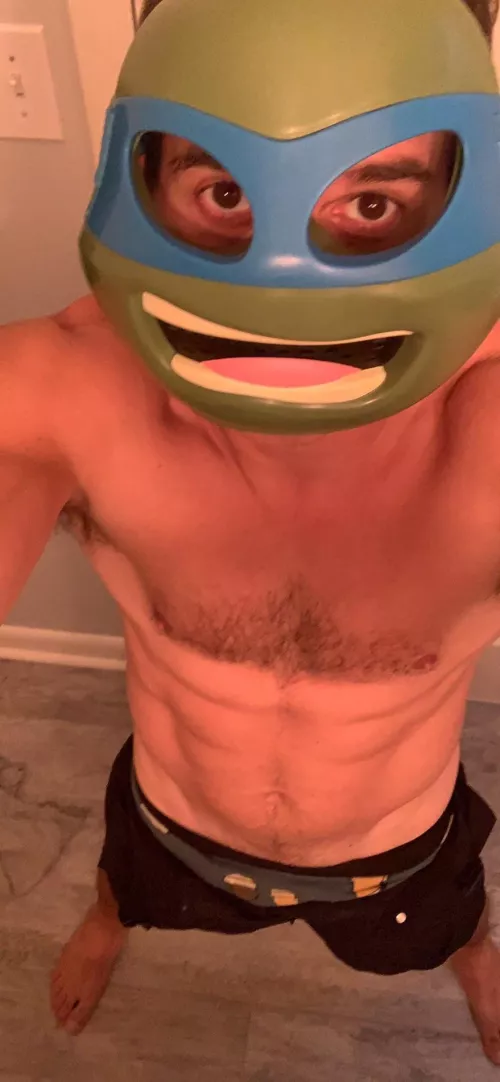 (45) this dad has turtle power 🐢 💥