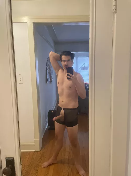 Armpit or cock first?