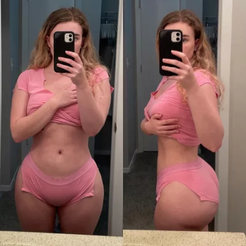 Ass getting fat.. had to cut my boyshorts to fit me