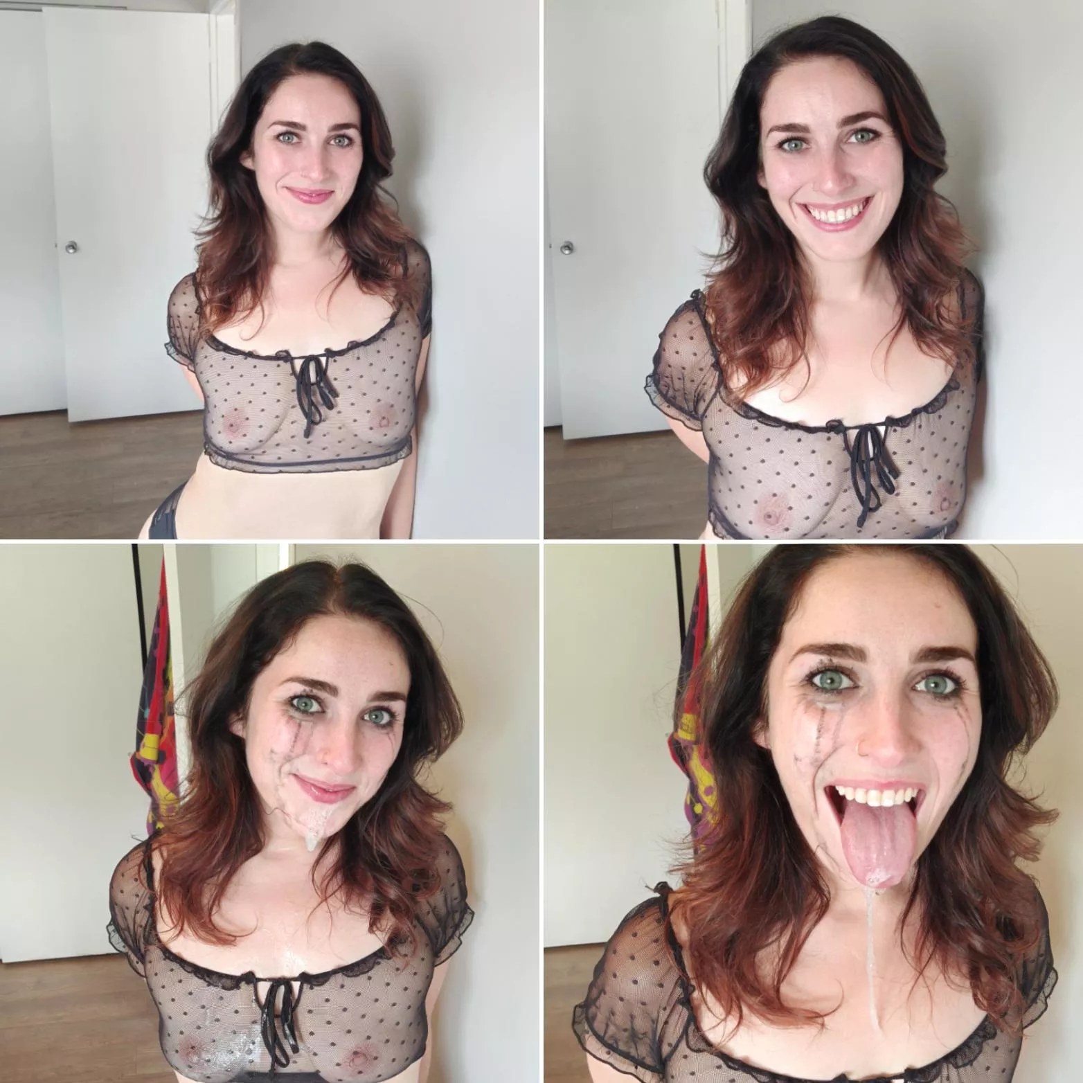 Before and after being used