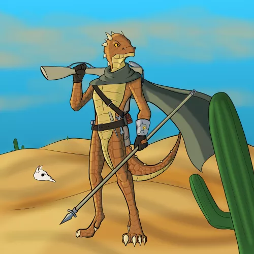 Check out this D&D character I drew