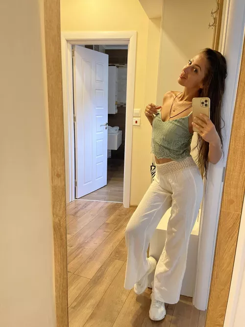 I always wonder if my body looks better clothed or naked?