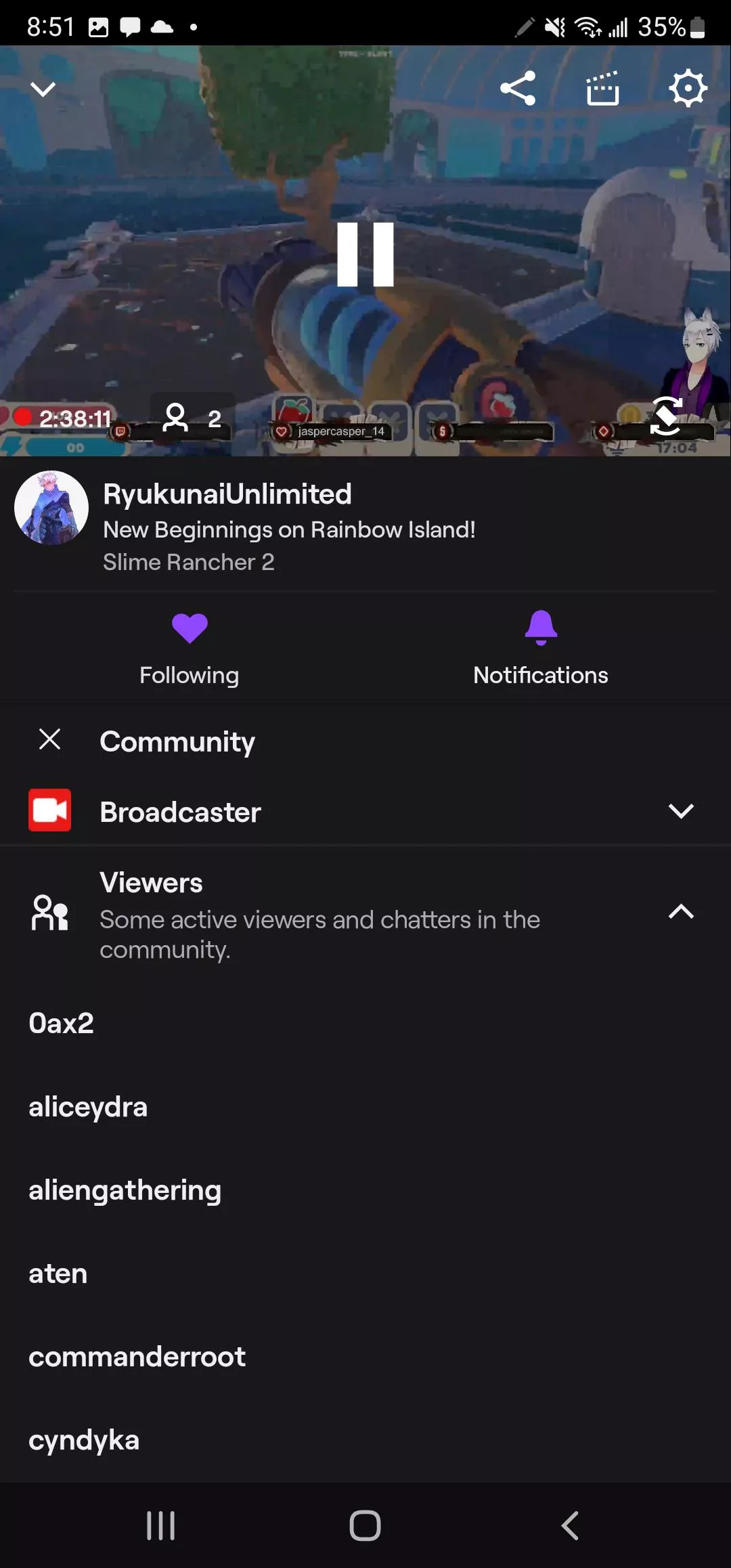 Is anyone else having this issue where twitch says 2 viewers yet lists a bunch of active viewer names? which one is correct? Is anyone else having this issue where twitch says 2 viewers yet lists a bunch of active viewer names? which one is correct?