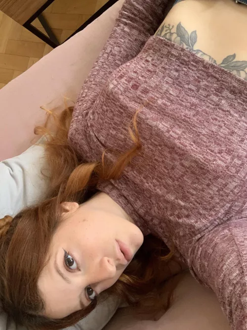 Is it obvious that I don’t have a bra?