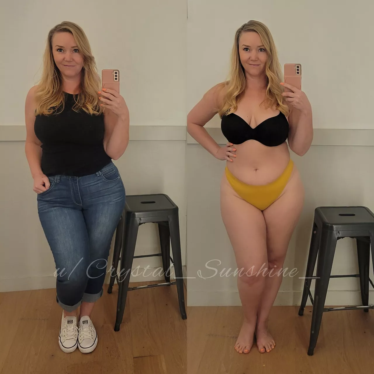Meet me in the dressing room, even if the door doesn't lock? [F49]