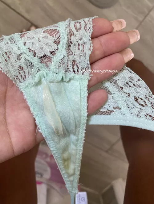 [SELLING] Creamy used panties for sale. Add ons available. Message for prices and more info.