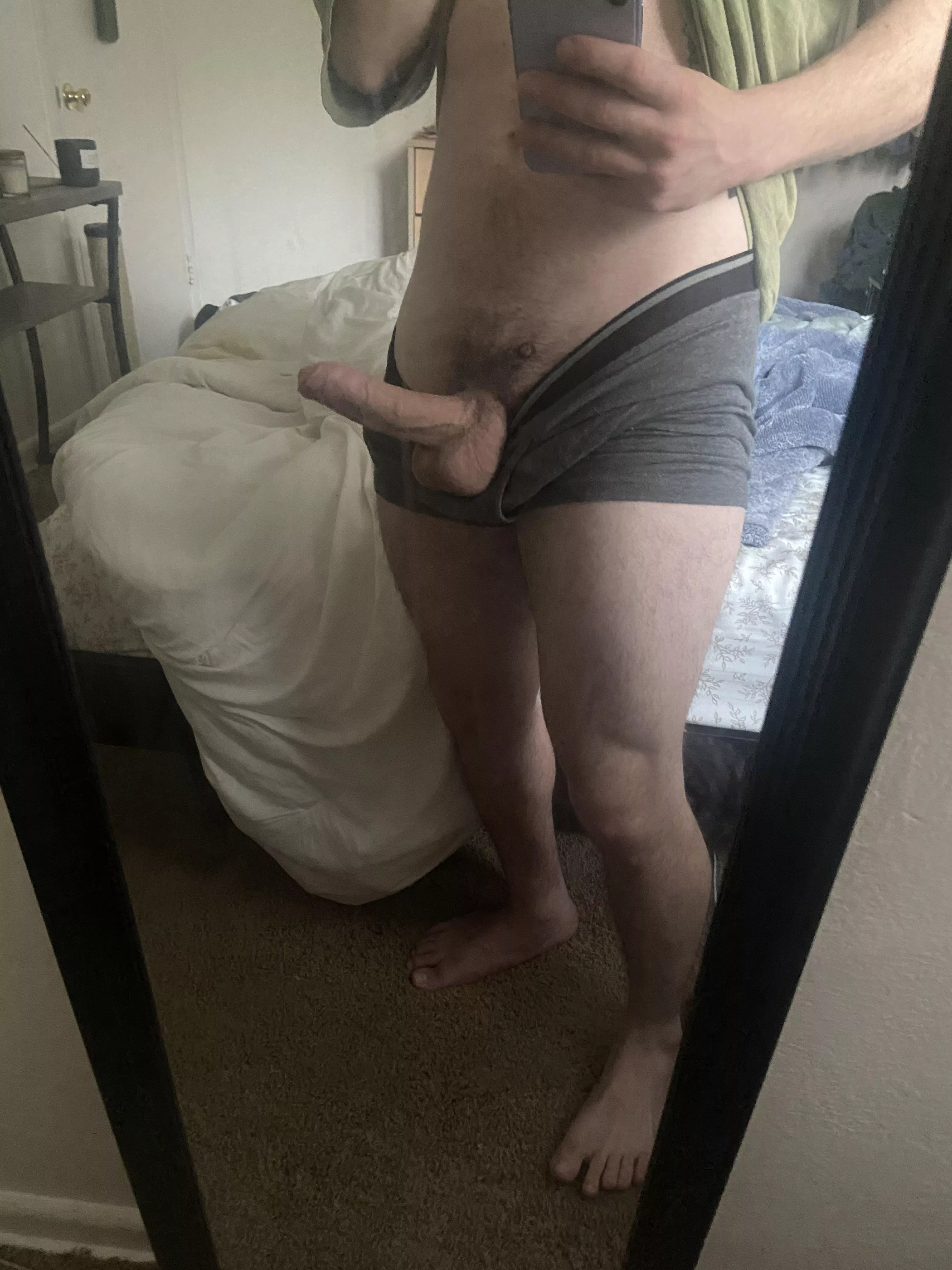 Balls felt big this morning
