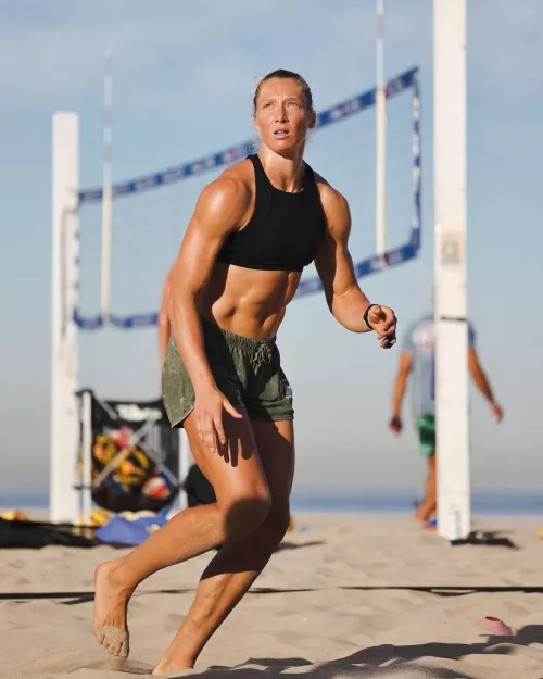 Carly Wopat - American Beach Volleyball Player