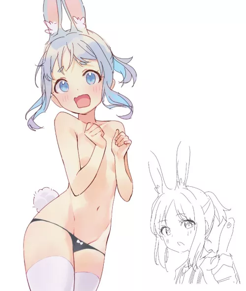 Embarrassed Lepus (wolflove)