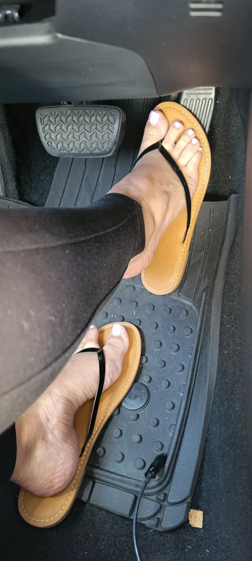 Flipflops and pedal pumping.. you are welcome 😉