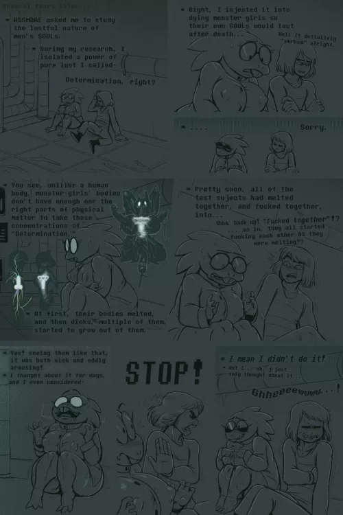 [Frisk, Alphys] Under(her)tail Part 8 Page 14