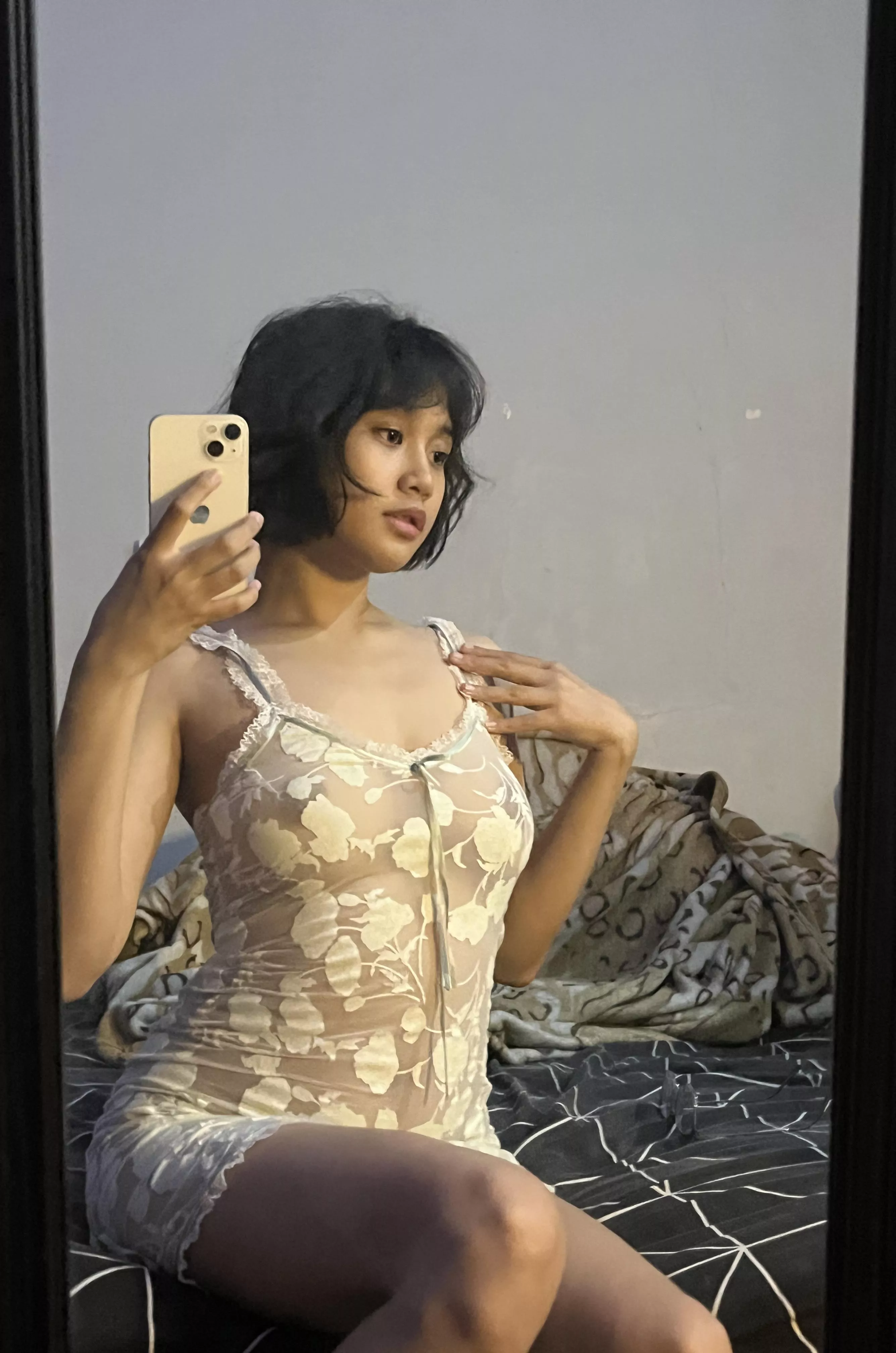 I hope you don't mind my boobs peeking through :?