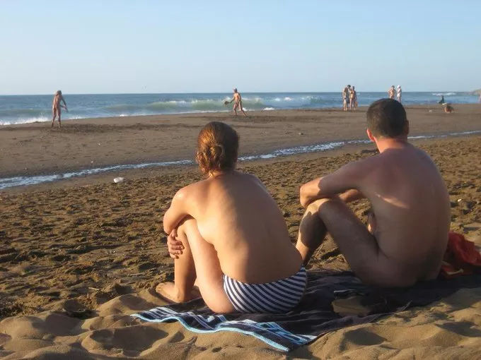 Look how beautiful this couple is in TFNM. This is the best dress combo for a beach day-out with your wife/GF. There is so much untapped intimacy in male nudity. When dating, a girl should get to see her man naked first instead of the other way around to Look how beautiful this couple is in TFNM. This is the best dress combo for a beach day-out with your wife/GF. There is so much untapped intimacy in male nudity. When dating, a girl should get to see her man naked first instead of the other way around to
